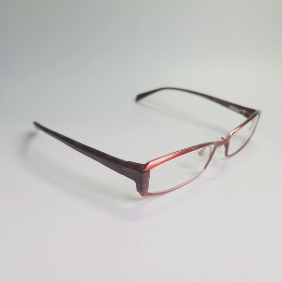 O&X New York OT-208U eyeglasses red full frame eyewear  53-18 136 C7 - Picture 2 of 11